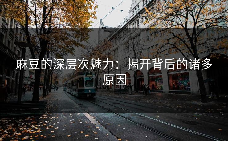 麻豆的深层次魅力:揭开背后的诸多原因 第1张 麻豆的深层次魅力:揭开背后的诸多原因 第1张